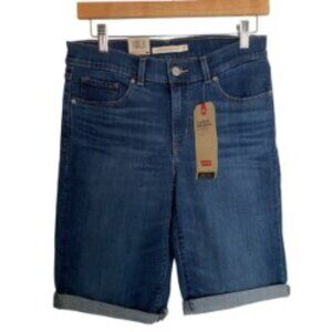 Levi's Women's Blue Denim Shorts